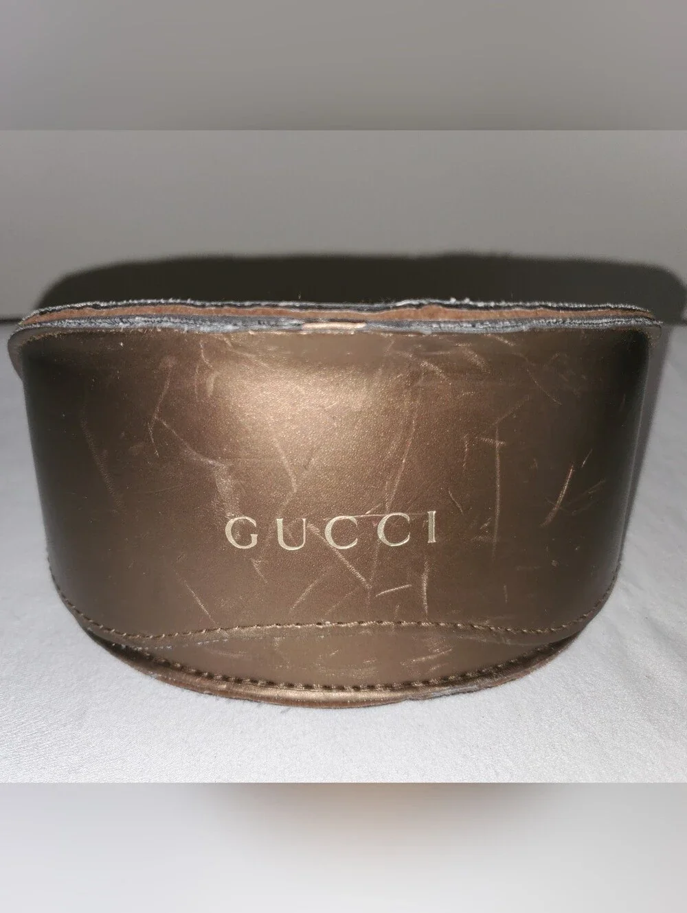 Gucci Men’s Black Sunglasses with Silver Accent